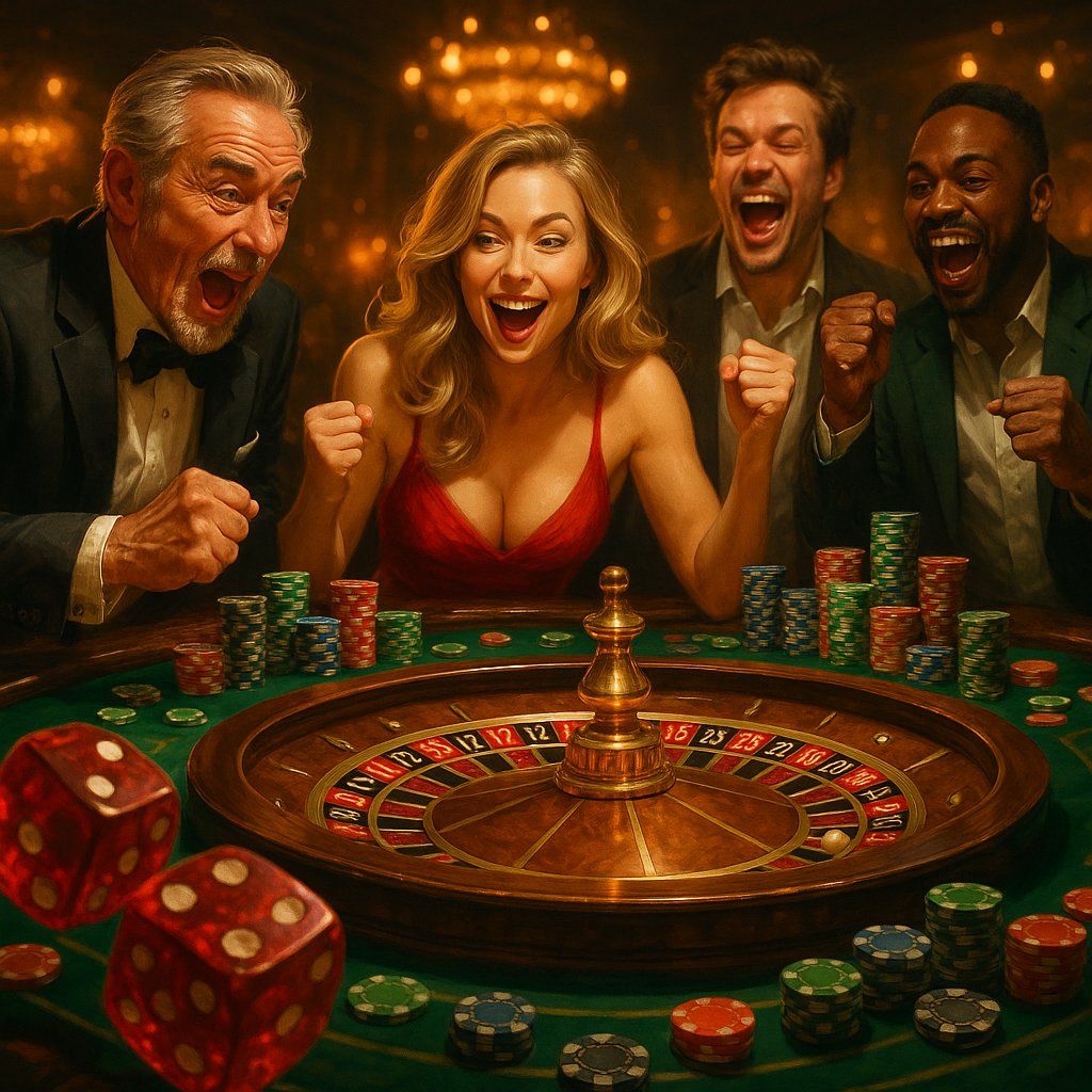 Tampilan layar permainan Diamond Empire dengan simbol-simbol berlian di gulungan